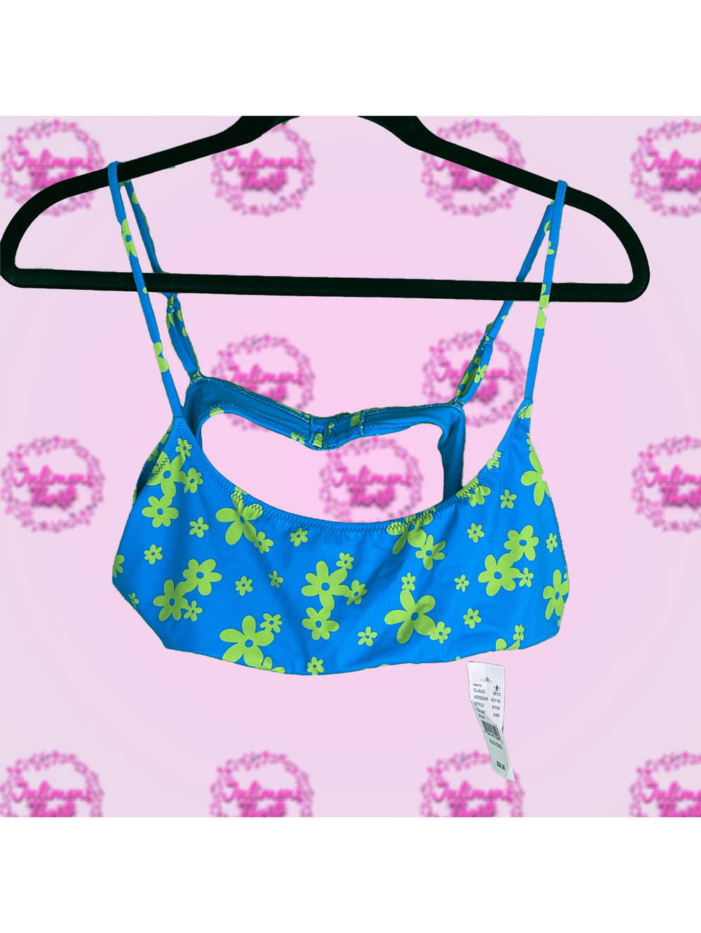PACSUN Flower Bikini Top